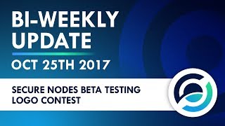 Horizen Biweekly Live Update  Oct 25th 2017 [upl. by Nysilla]