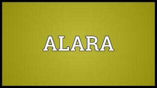 ALARA Meaning [upl. by Ssew]