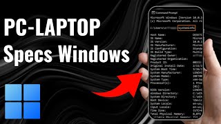 How to Check PCLaptop Specs on Windows  Full Guide 2024 [upl. by Zelde454]