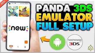 🔥 NEW 3DS EMULATOR FOR ANDROID  PANDA 3DS ANDROID SETUP amp BETA REVIEW [upl. by Kiah]