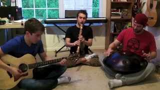 Flute Halo Guitar Jam  Jake McCoy Cole Diamond Alec Greenberg [upl. by Esille]