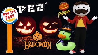 Halloween Pringles Rubber Ducks and an EXCLUSIVE Pez 2024 [upl. by Nairrot]