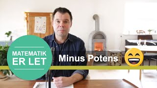 Minus potens  når eksponenten er negativ [upl. by Adilen]