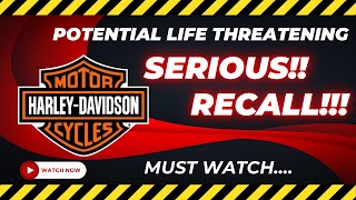 Harley Davidson Recall 2023 Models [upl. by Eustazio223]