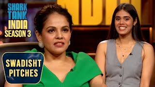 Cosmix के लिए Namita और Peyush के बीच हुई Shark Fight  Shark Tank India S3  Swadisht Pitches [upl. by Lebama]