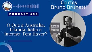 58 Cortes à Deriva Bruno Brunetti O Que a Australia Irlanda Itália e Internet Tem Haver [upl. by Grof]