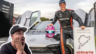 THE AMG PROJECT ONE JUST BROKE THE WORLD LAP RECORD AT THE NURBURGRING [upl. by Oramug720]