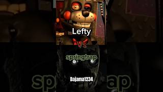 Lefty vs springtrap fnaf vsbattle edit springtrap williamafton vsedit [upl. by Diana]