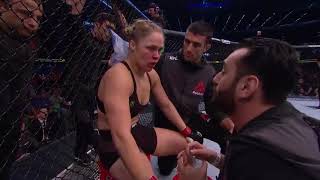 Holly Holm vs Ronda Rousey UFC full fight [upl. by Nailimixam]