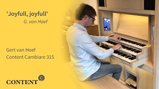 Gert van Hoef plays Joyfull joyfull [upl. by Berey]