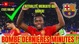 Mercato Barça La Bombe Nico Williams Pour 2025Tout Savoirquotactualités mercato barçaactualité barca [upl. by Keram98]