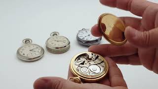 Pocket Watch Cases and How to Open [upl. by Aerdied]