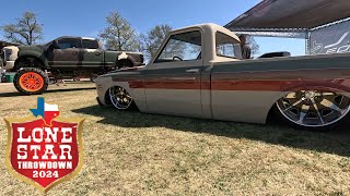 Lone Star Throwdown 2024 Custom Truck and Car Show [upl. by Yerkovich]