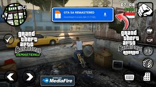 GTA SA Remastered v2 Modpack for GTA SA Android 13 amp 14  All Devices Supported  2024 Edition [upl. by Belldas281]