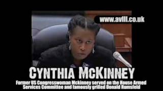 DONALD RUMSFELD Vs CYNTHIA McKINNEY  THE ALTERNATIVE VIEW [upl. by Sundstrom]