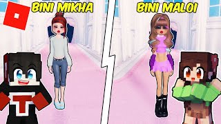 BINI MIKHA vs BINI MALOI SINONG MANANALO sa RAMPAHAN sa ROBLOX  Dress To Impress  ROBLOX [upl. by Clarhe320]