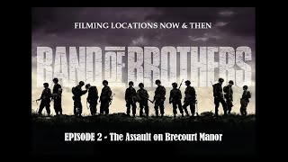 Band of Brother Filming Locations  The Assault on Brecourt Manor [upl. by Kcim]