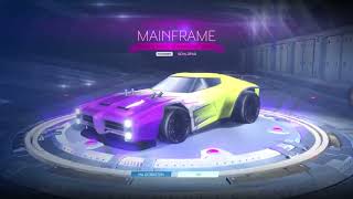 WHITE MAINFRAME From A Rocket League Drop [upl. by Daeriam]