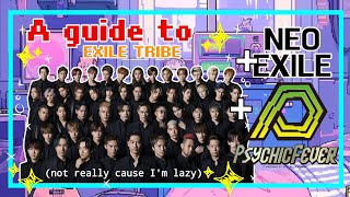 💖 A very very lazy guide to EXILE TRIBE Im not kidding jpop exiletribe  Keitos Mole [upl. by Akeemat]