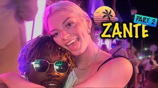 ZANTE 2022 White party  Boat party  Nathan Dawe  Laganas Part 2 [upl. by Ynes]