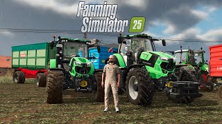 🔴🅻🅸🆅🅴 🔴 Farming Simulator 25 🌿 ZIELONKA 🌿 MultiPlayer 1 [upl. by Wolfson103]