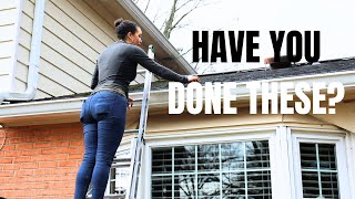 7 Home Maintenance Tasks You MUST Do This Spring  Thrift Diving [upl. by Enelyad558]