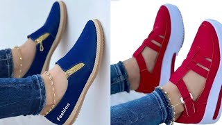 Girls Sneaker Fashion  Stylish Sneakers for Girls  Hot Fashion Trends Jeans Sneakers [upl. by Kaile]