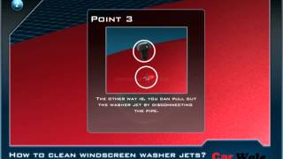 How to clean windscreen washer jets [upl. by Any]