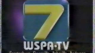 WSPA 7 Station ID 1993 [upl. by Caresa486]