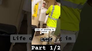 Part 12 drunk belligerent Karen causing chaos at this hotel and being extremely rude to the workers [upl. by Harrell393]