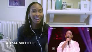 REACTION Portugal Eurovision 2019 Alesia Michelle [upl. by Ailicec]