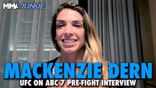 Mackenzie Dern to Stop Brawling in Order to Reach TwoDivision Champion Goal  UFC Abu Dhabi [upl. by Ayihsa]