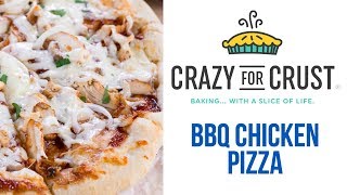 Easy BBQ Chicken Pizza Recipe [upl. by Akimat]