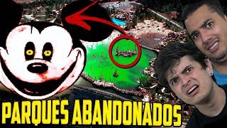 CONHEÇA os macabros PARQUES ABANDONADOS DA DISNEY [upl. by Atinor]