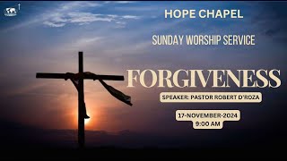 Hope Chapel  Forgiveness  Pastor Robert DRoza [upl. by Eeneg]