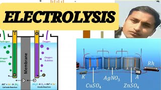 what is electrolysis faradays law of electrolysis electrician electrical video ITI [upl. by Enirtak]