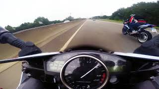 Yamaha R6 vs Suzuki GSXR 750  Dopeandmore [upl. by Gerrard]