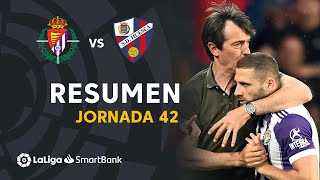 Resumen de Real Vallladolid vs SD Huesca 30 [upl. by Halden]