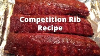 Competition Rib Recipe  HowToBBQRight Baby Back Rib Method [upl. by Bradlee742]