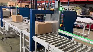 Carton sealing Packing line [upl. by Leiahtan]