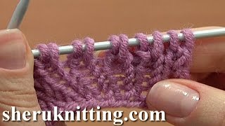 5 How to Increase Sts in the middle of a Row Knitting For Beginners Sheilas Just Knitting [upl. by Ahsiuq87]