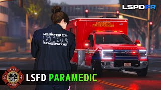 Responding to Emergencies as Paramedic  Terrorist Attack in Pillbox Hill  GTA5 LSPDFR [upl. by Ainadi965]