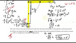 AP Physics C Mechanics FRQ 2015 M3 [upl. by Kinnon]