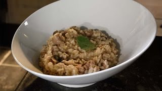 De dagschotel  Risotto met champignons en salsiccia [upl. by Mahau459]