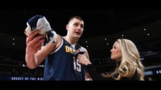 Nikola Jokic Answers Luka Doncic Poster Dunk With Off Balance GameWinner [upl. by Carmina]