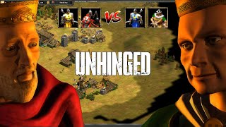 Im uploading every game of AOE2 I play until I die in 4K  418 Unhinged [upl. by Collins]