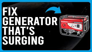 How To Fix Generator Thats Surging Reasons Why Your Generator Is Surging amp How To Easily Fix It [upl. by Clevie432]