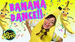 Banana Dance 🍌 Go Noodle Inspired Growth Mindset for Kids [upl. by Eenahpets677]