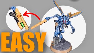 How to paint Vespid Stingwings FAST Classic T’au scheme [upl. by Tnek]