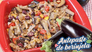 CAPONATA ANTEPASTO DE BERINJELA de PANELA  RECEITA SUPER FÃCIL  Receitas de Pai [upl. by Ketti]